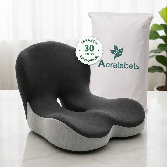 Aeralabels – Coussin Ergonomique Anti Mal de Dos